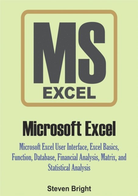 Steven Bright - Microsoft Excel, E-bok