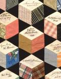 Knitting Paper 4: 5 Notebook - Tumbling Blocks Quilt Art cover