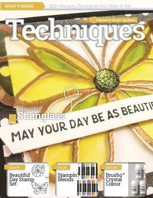 Melissa Iwinski - Stamping Techniques Magazine by CraftyPerson: Collection 6 - Stampin' Blends and Brusho Crystal Colour, Häftad. Tillgänglighet: Lägg i varukorg