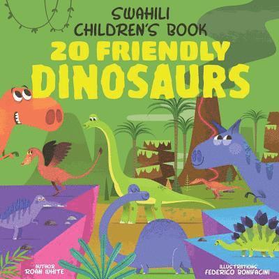 Roan White - Swahili Children's Book: 20 Friendly Dinosaurs, Häftad. Tillgänglighet: Lägg i varukorg