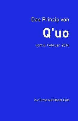 Jim McCarty, Jochen Blumenthal - Prinzip von Q'uo (6. Februar 2016), Häftad. Tillgänglighet: Tillfälligt slut