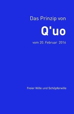 Jim McCarty, Jochen Blumenthal - Prinzip von Q'uo (20. Februar 2016), Häftad. Tillgänglighet: Tillfälligt slut