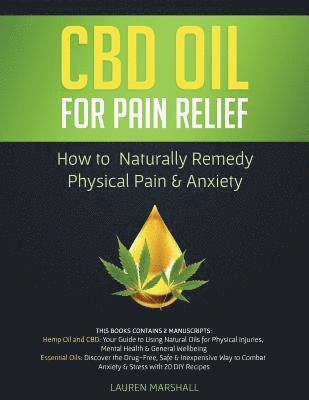 Lauren Marshall - CBD Oil for Pain Relief, Häftad