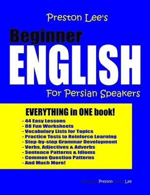 Matthew Preston, Kevin Lee - Preston Lee's Beginner English For Persian Speakers, Häftad