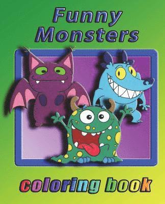 Alex Cross - Funny Monsters: Coloring book for all ages, Häftad. Tillgänglighet: Lägg i varukorg