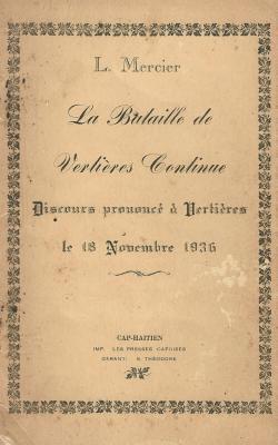 Louis Mercier, Michele Rigaud - La Bataille de Vertieres continue, Häftad