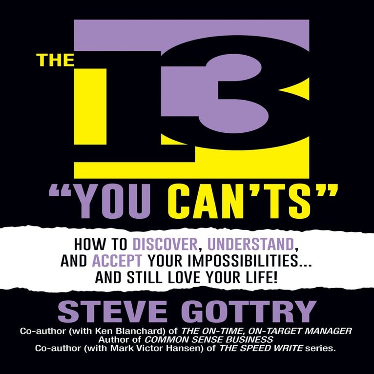 Steve Gottry - 13 "You Can'ts", Häftad