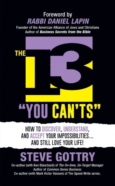 Steve Gottry - 13 You Can'ts, E-bok