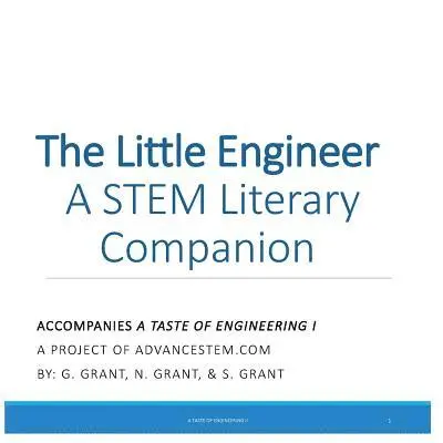 N. Grant, S. Grant - A Taste of Engineering I Student Reader: A STEM Literary Companion, Häftad. Tillgänglighet: Lägg i varukorg