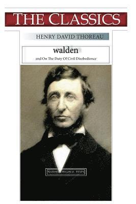 Henry David Thoreau, Narthex - Henry David Thoreau, Walden: On The Duty Of Civil Disobedience, Häftad