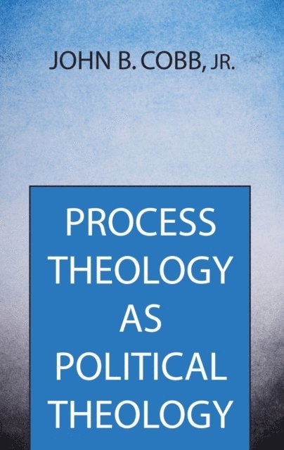 John B. Cobb Jr. - Process Theology as Political Theology, E-bok