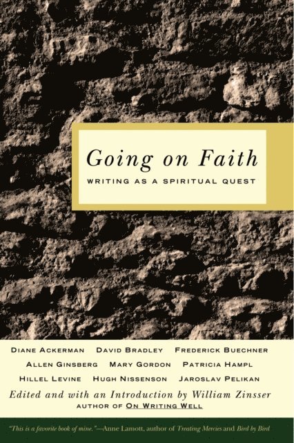 William Zinsser - Going on Faith, E-bok