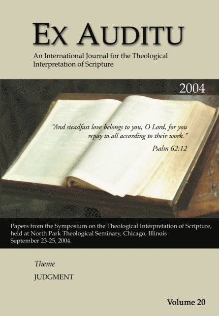 Klyne Snodgrass - Ex Auditu - Volume 20, E-bok