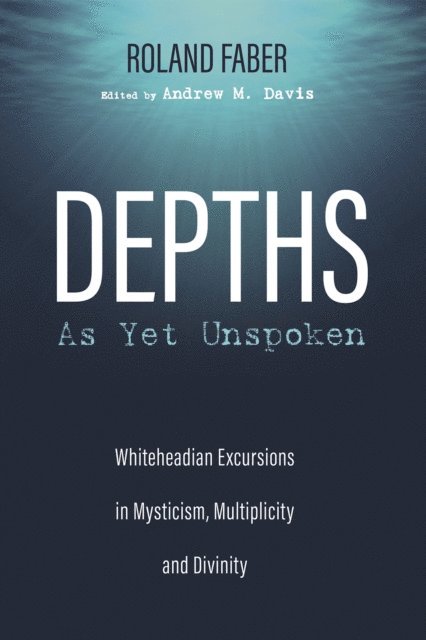 Roland Faber, Andrew M. Davis - Depths As Yet Unspoken, E-bok