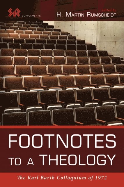 H. Martin Rumscheidt - Footnotes to a Theology, E-bok