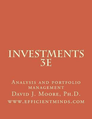 David J. Moore - Investments 3e: Analysis and portfolio management, Häftad. Tillgänglighet: Lägg i varukorg