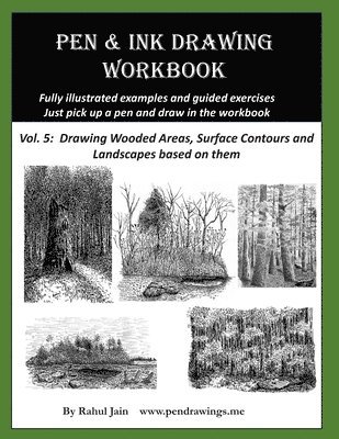 Rahul Jain - Pen and Ink Drawing Workbook Vol 5: Learn to Draw Pleasing Pen & Ink Landscapes, Häftad