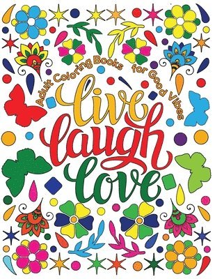 Hue Coloring, Elisabeth Huffman - Adult Coloring Book for Good Vibes, Häftad