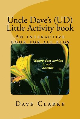 Dave Clarke - Uncle Dave's (UD) little Activity book: An interactive book for all kids, Häftad
