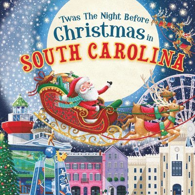'Twas the Night Before Christmas in South Carolina, Inbunden. Tillgänglighet: Tillfälligt slut