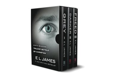 E. L. James - Fifty Shades as Told by Christian Trilogy: Grey, Darker, Freed Box Set, Häftad
