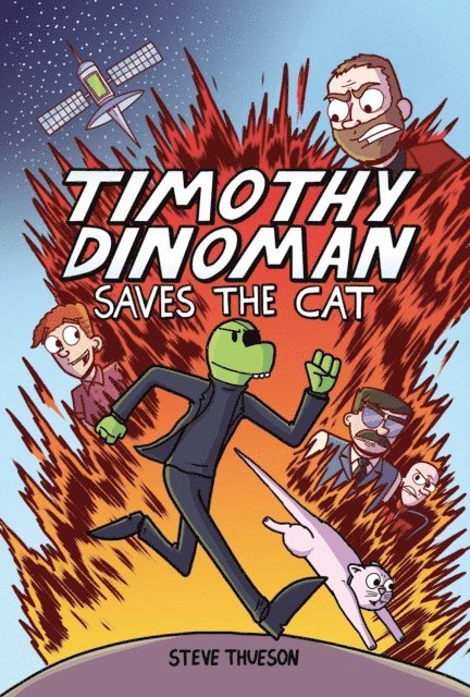 Steve Thueson - Timothy Dinoman Saves the Cat, E-bok