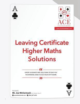 Joe McCormack - Leaving Certificate Higher Maths Solutions: 2018/2019, Häftad. Tillgänglighet: Lägg i varukorg