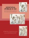 Hisenda Pública II: Temari (bloc ) d el'oposició per a l'accés al Cos d'Advocacia de la Generalitat de Catalunya
