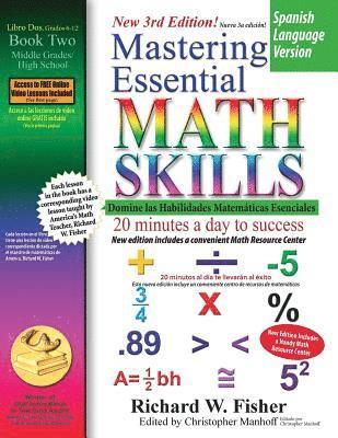 Richard W Fisher - Mastering Essential Math Skills Book 2, Spanish Language Version, Häftad