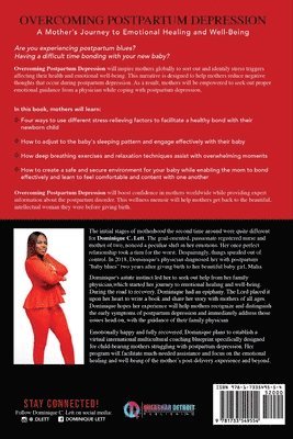 Dominique C Lett - Overcoming Postpartum Depression, Häftad