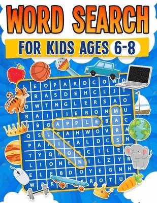 RR Publishing - Word Search for Kids Ages 6-8 | 100 Fun Word Search Puzzles | Kids Activity Book | Large Print | Paperback, Häftad. Tillgänglighet: Lägg i varukorg
