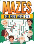 Mazes For Kids Ages 5-8 ; Kids Activity Book ; Challenging Maze Book For All Levels; Large Print ; Great Gift ; Paperback