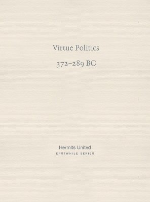 Mingyuan Mencius, Hu - Virtue Politics, Häftad