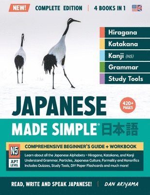 Dan Akiyama - Learning Japanese, Made Simple Beginner's Guide + Integrated Workbook Complete Series Edition (4 Books in 1), Häftad. Tillgänglighet: Lägg i varukorg