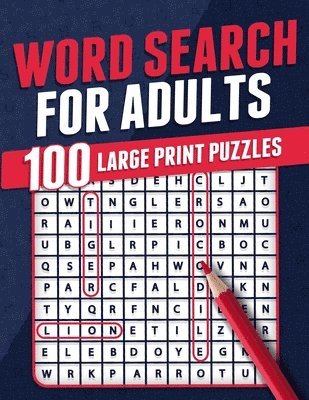 RR Publishing - Word Search For Adults | 100 Large Print Puzzles, Häftad. Tillgänglighet: Lägg i varukorg