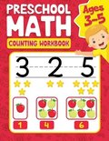 Preschool Math Counting Workbook for Ages 3-5