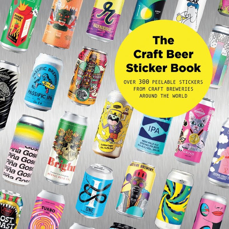 Stickerbomb, Suridh Hassan, Ryo Sanada - Craft Beer Sticker Book, Häftad