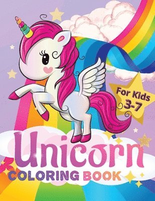 Tom Willis Press - Unicorn Coloring Book for Kids Ages 3-7, Häftad