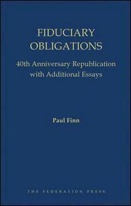 Fiduciary Obligations