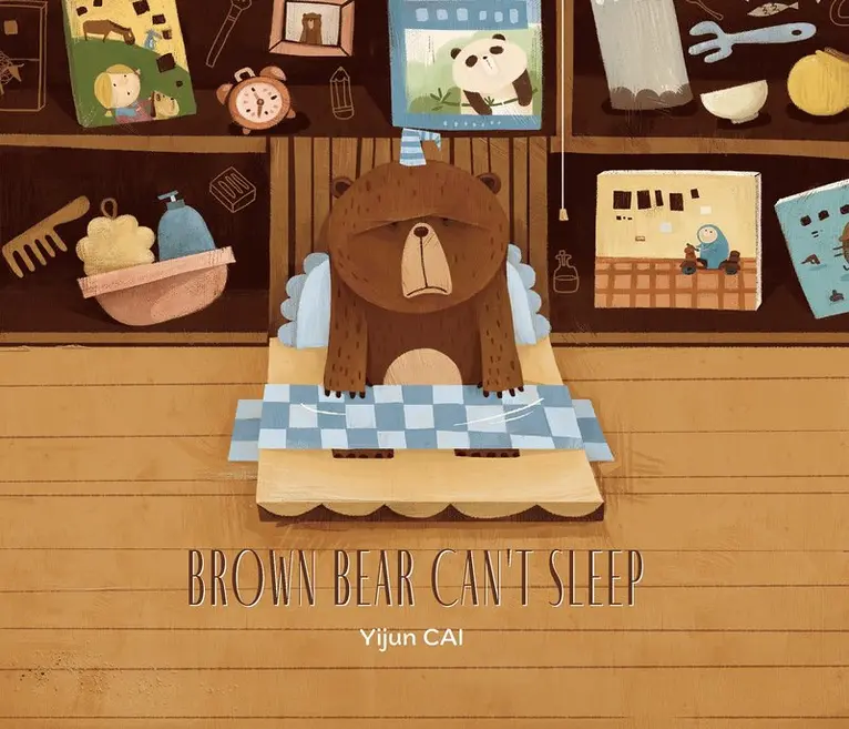 Yijun Cai - Brown Bear Can't Sleep, Häftad. Tillgänglighet: Lägg i varukorg