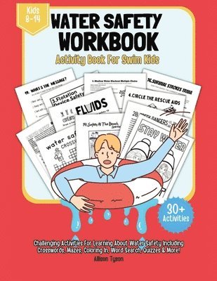 Allison Tyson, Aly T - Water Safety Workbook & Activity Book For Swim Kids, Häftad. Tillgänglighet: Lägg i varukorg