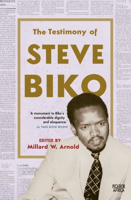 Steve Biko, Millard Arnold - Testimony of Steve Biko, E-bok