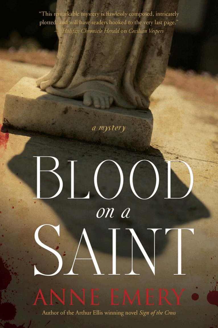 Anne Emery - Blood on a Saint, Häftad