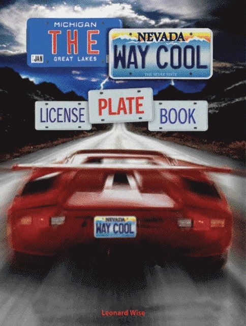Leonard Wise - Way Cool License Plate Book, E-bok