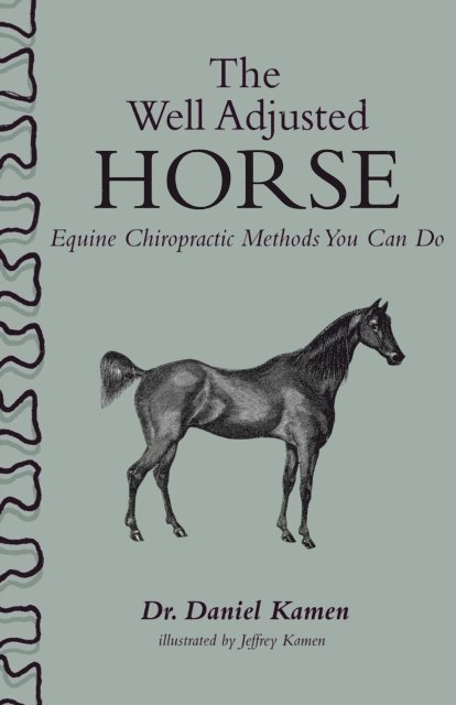 Well Adjusted Horse: Equine Chiropractic Methods You Can Do