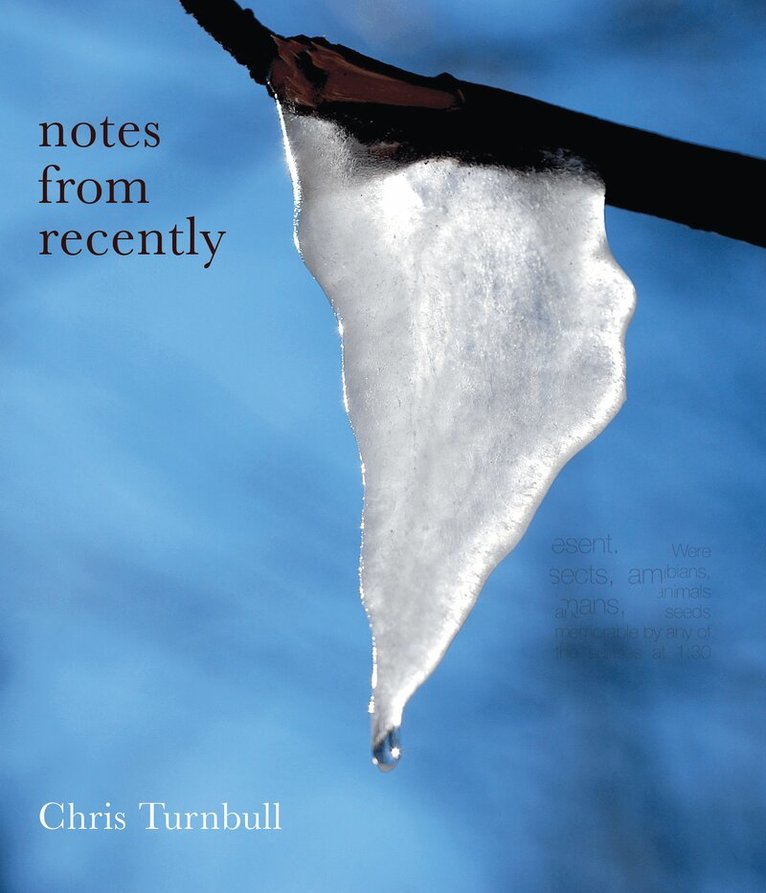Chris Turnbull - notes from recently, Häftad. Tillgänglighet: Tillfälligt slut