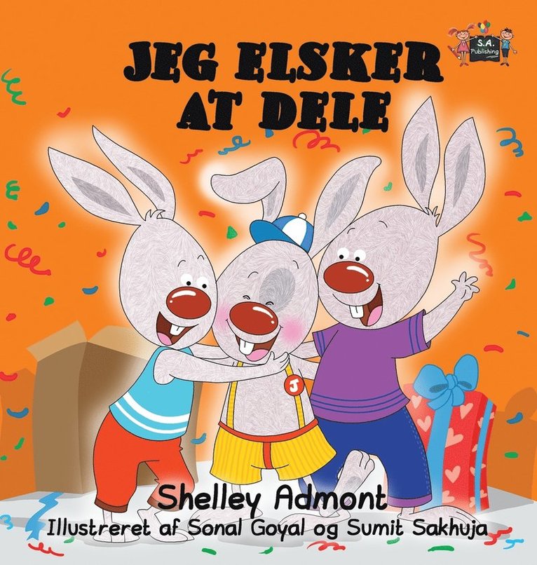 Shelley Admont, Kidkiddos Books - Jeg elsker at dele, Inbunden
