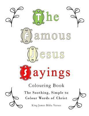 Esther Pincini - Famous Jesus Sayings Colouring Book, Häftad