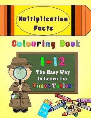 Magdalene Press - Multiplication Facts Colouring Book 1-12, Häftad