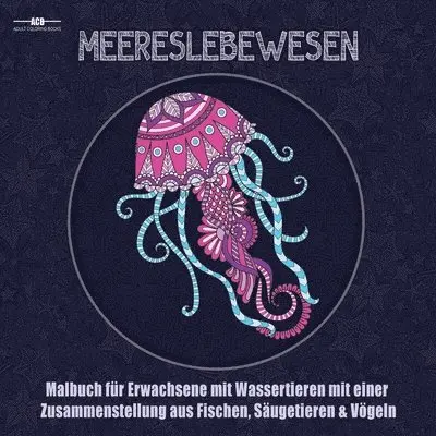 Malbuch fur Erwachsene mit Meereslebewesen, Häftad. Tillgänglighet: Lägg i varukorg
